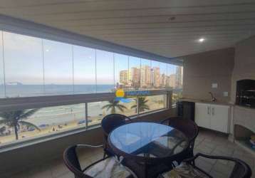 Apartamento com 4 dormitórios à venda, 174 m² por r$ 2.300.000,00 - jardim astúrias - guarujá/sp