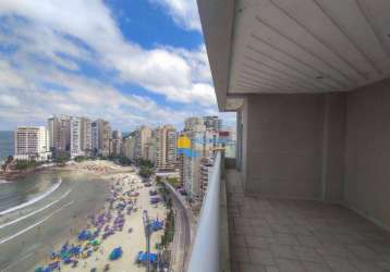 Cobertura com 4 dormitórios à venda, 220 m² por r$ 3.000.000,00 - jardim astúrias - guarujá/sp