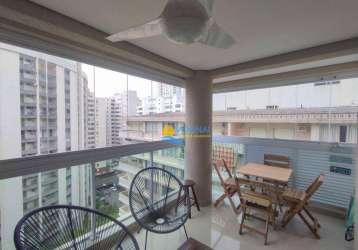 Apartamento com 2 dormitórios à venda, 70 m² por r$ 980.000,00 - pitangueiras - guarujá/sp