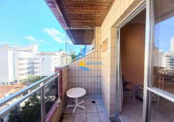 Apartamento com 2 dormitórios à venda, 70 m² por r$ 350.000,00 - jardim astúrias - guarujá/sp