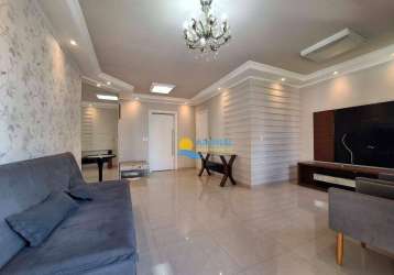 Apartamento com 3 dormitórios à venda, 134 m² por r$ 800.000,00 - jardim astúrias - guarujá/sp