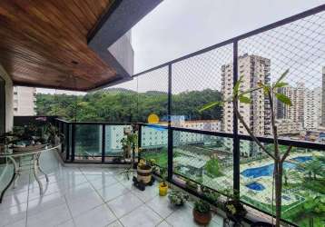 Apartamento com 2 dormitórios à venda, 100 m² por r$ 565.000,00 - jardim astúrias - guarujá/sp