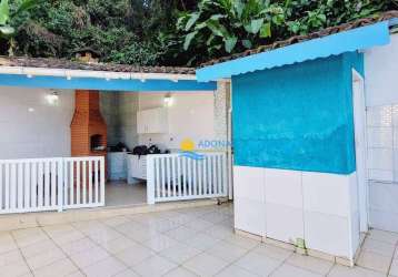 Casa com 2 dormitórios à venda, 300 m² por r$ 715.000,00 - jardim guaiuba - guarujá/sp