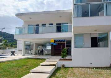 Casa com 4 dormitórios à venda, 420 m² por r$ 3.400.000,00 - jardim guaiuba - guarujá/sp