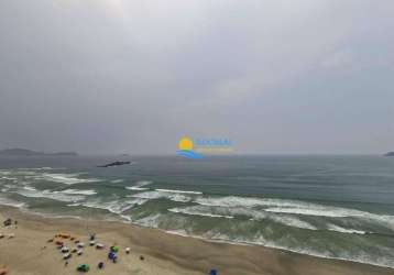 Cobertura frente mar com 3 quartos à venda na praia das pitangueiras - guarujá/sp