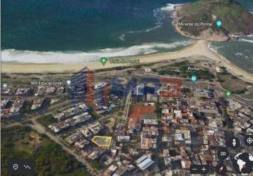 Terreno à venda na avenida armando ribeiro, sn, recreio dos bandeirantes, rio de janeiro, 780 m2 por r$ 1.500.000