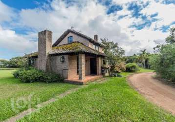 Casa em condomínio fechado com 4 quartos à venda na boa vista, 4075, lami, porto alegre, 586 m2 por r$ 6.000.000