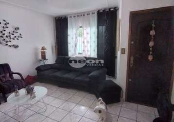 Casa em condomínio fechado com 2 quartos à venda na rua cruz de malta, 130, jardim santo andré, santo andré, 219 m2 por r$ 480.000