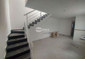 Cobertura com 2 quartos à venda na rua coimbra, 627, vila pires, santo andré, 100 m2 por r$ 410.000