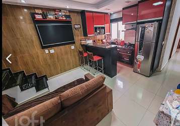 Apartamento com 2 quartos à venda na rua timor, 673, vila lucinda, santo andré, 92 m2 por r$ 390.000