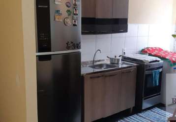 Apartamento para venda em poá, vila monteiro, 2 dormitórios, 1 banheiro, 1 vaga