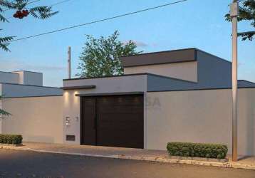 Casa com 2 dormitórios à venda, 110 m² por r$ 350.000,00 - residencial ouro verde - botucatu/sp