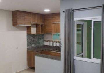 Apartamento com 2 dormitórios à venda, 50 m² por r$ 320.000,00 - parque industriário - santo andré/sp