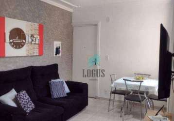 Apartamento com 2 dormitórios à venda, 48 m² por r$ 160.000 - jardim silvina - são bernardo do campo/sp