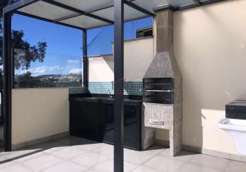 Cobertura com 2 quartos à venda na rua antônio felet, vale do ipê, juiz de fora, 127 m2 por r$ 595.000