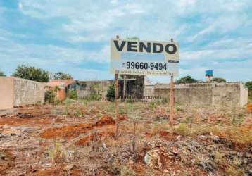 Terreno com 531,00 m² à venda nova campo grande