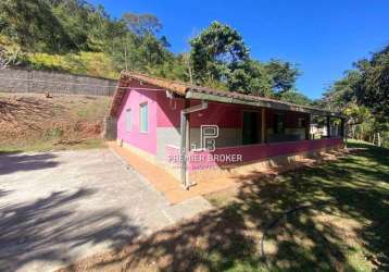 Casa à venda, 100 m² por r$ 600.000,00 - pessegueiros - teresópolis/rj