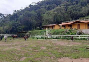 Terreno à venda, 140000 m² por r$ 1.500.000,00 - córrego das pedras - teresópolis/rj