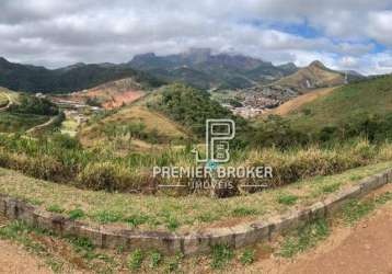 Terreno à venda, 2461 m² por r$ 220.000,00 - bonsucesso - teresópolis/rj