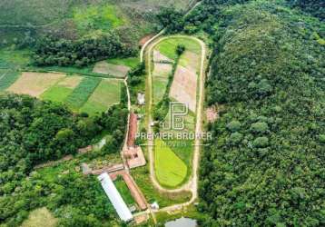 Fazenda à venda, 230000 m² por r$ 10.000.000,00 - ponte nova - teresópolis/rj