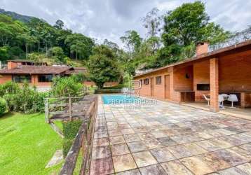 Casa à venda, 450 m² por r$ 2.150.000,00 - comary - teresópolis/rj