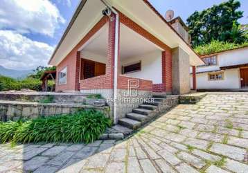 Casa à venda, 260 m² por r$ 1.000.000,00 - araras - teresópolis/rj