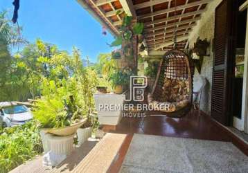 Casa à venda, 320 m² por r$ 850.000,00 - monte oliveti - guapimirim/rj