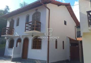 Casa com 2 dormitórios à venda, 59 m² por r$ 299.000,00 - artistas - teresópolis/rj