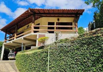 Casa à venda, 265 m² por r$ 990.000,00 - vargem grande - teresópolis/rj