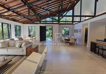 Casa com 5 dormitórios à venda, 497 m² por r$ 4.980.000,00 - comary - teresópolis/rj