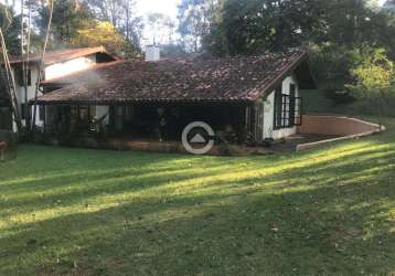 Casa à venda em campinas, sítios de recreio gramado, com 2 suítes, com 500 m²