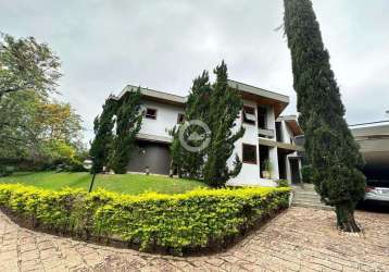 Casa à venda em campinas, sítios de recreio gramado, com 5 suítes, com 841 m²