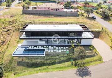 Casa à venda em itupeva, serra azul, com 5 quartos, com 504 m², condomínio fazenda serra azul i