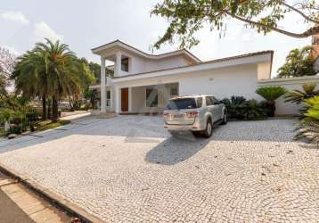 Casa à venda em campinas, loteamento alphaville campinas, com 4 suítes, com 533 m²