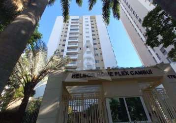 Apartamento para alugar em campinas, cambuí, com 1 suíte, com 54 m², helbor home flex cambuí