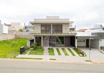 Casa à venda em campinas, loteamento residencial arborais, com 4 suítes, com 360 m²