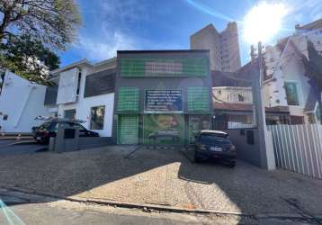 Salão para alugar em campinas, cambuí, com 195 m²