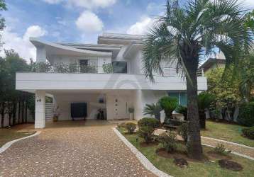 Casa à venda em campinas, loteamento alphaville campinas, com 4 suítes, com 470 m²