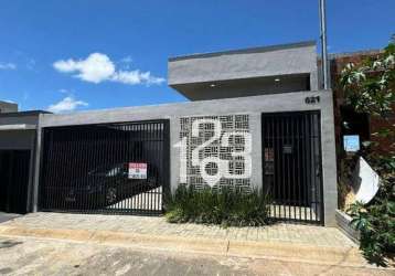 Casa com 3 dormitórios à venda, 82 m² por r$ 600.000 - uberaba - bragança paulista/sp