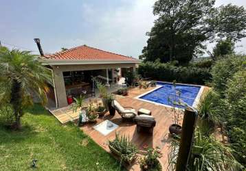 Casa em condomínio fechado com 3 quartos à venda na estrada da rhodia, 7030, vila hollândia, campinas, 270 m2 por r$ 1.919.000