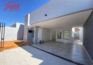 Casa com 2 dormitórios à venda, 144 m² por r$ 670.000,00 - floraes lea - luis eduardo magalhães/ba