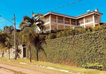 Casa com 6 dormitórios à venda, 500 m² por r$ 3.100.000,00 - jardim santo antônio - atibaia/sp