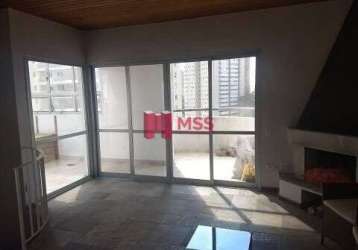 Apartamento cobertura duplex de 4 quartos com 3 vagas - 256m² à venda