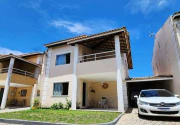 Casa duplex para venda em lauro de freitas, pitangueiras, 3 dormitórios, 1 suíte, 1 banheiro, 2 vagas