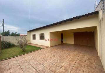 Casa com 3 dormitórios para alugar, 164 m² por r$ 2.500,00/mês - monte belo - londrina/pr