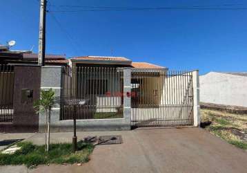 Casa com 2 dormitórios, 95 m² - venda por r$ 230.000,00 ou aluguel por r$ 1.050,00/mês - jardim imperial i  - floresta/pr