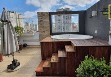 Cobertura com 3 dormitórios à venda, 130 m² por r$ 1.590.000,00 - aclimação - são paulo/sp