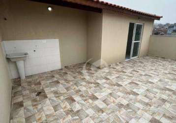 Cobertura com 2 dormitórios à venda, 82 m² por r$ 499.999 - jardim guarará - santo andré/sp