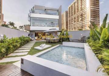 Claris casa &amp;amp; clube barra da tijuca casas triplex de 3 e 4 suítes