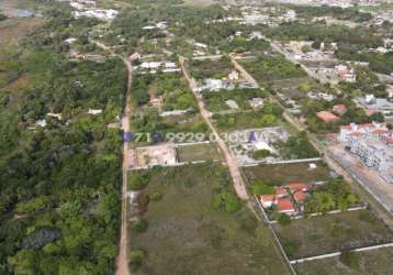 Terreno à venda no bairro itacimirim - camaçari/ba